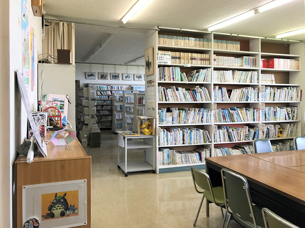 井川町公民館図書館（リニューアル前1）